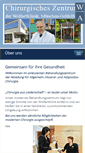 Mobile Screenshot of chirurgie-wolfartklinik.de